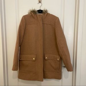 J Crew Mercantile Vail Parka in Heather Saddle